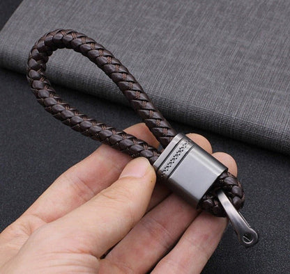 Braided Keychain Loop for Car Keys