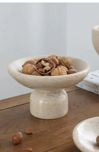 Natural Stone Bowls and Trays – Elegant French Style Home Decor