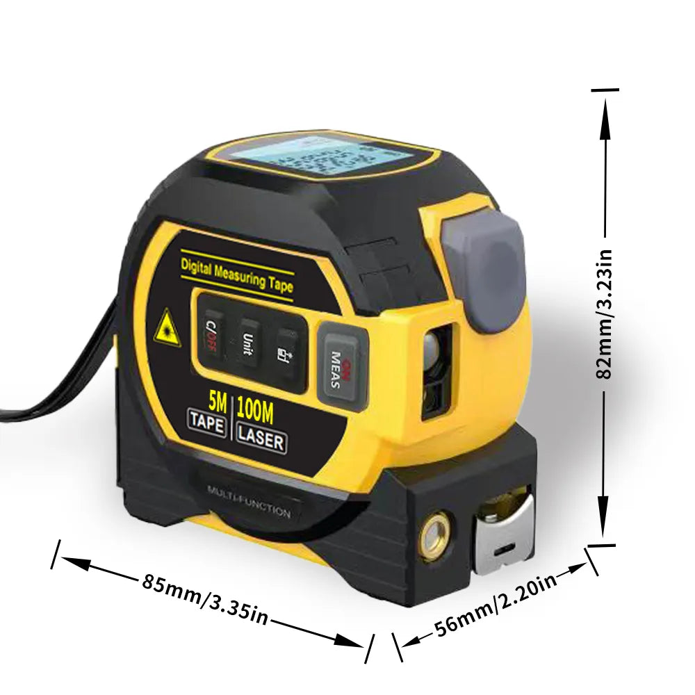 Precision Laser Distance Measurer for Effortless Home Alignment