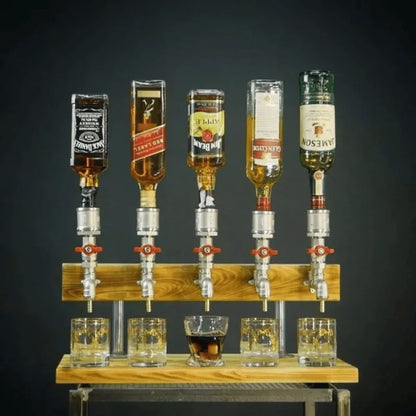 Wooden Beverage Dispenser - Elegant Design with Last Day Discount