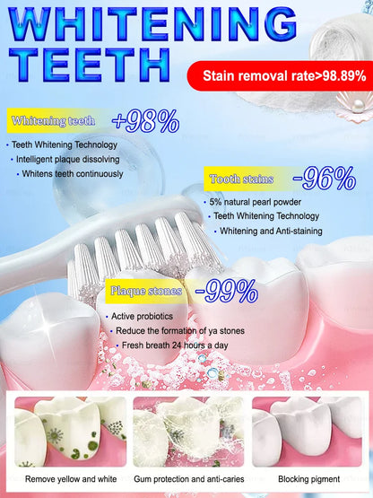 PureWhite Powder — Tooth Whitening + Plaque Removal Mineral Formula