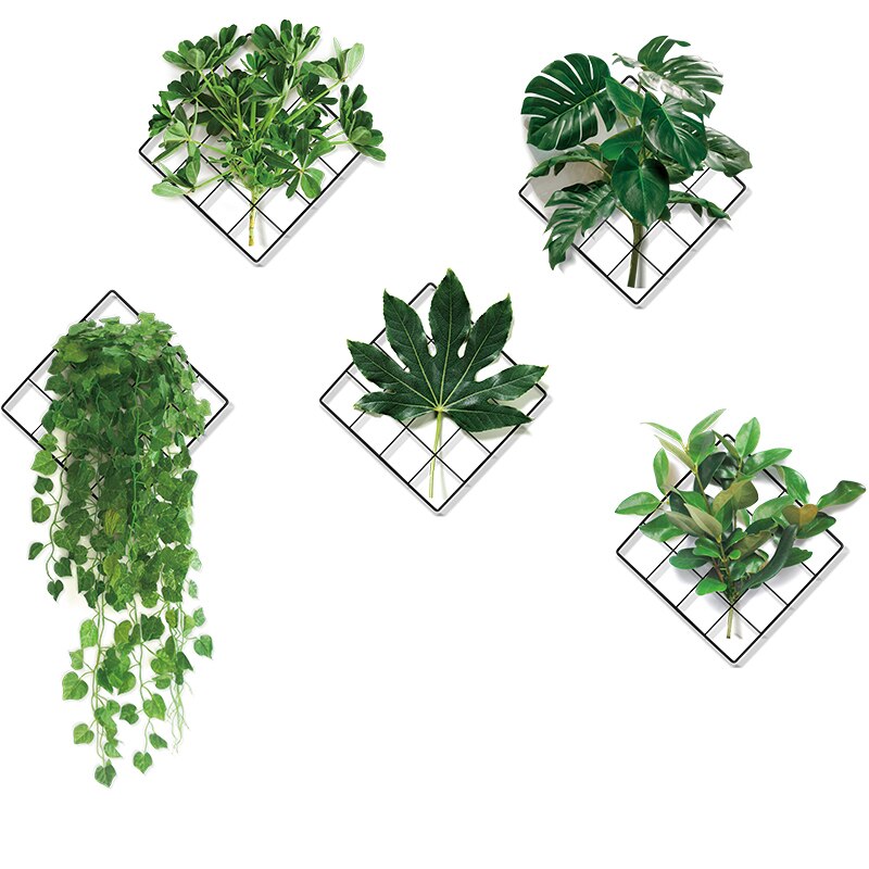 Lifelike Greenery Wall Decal for Home Decor