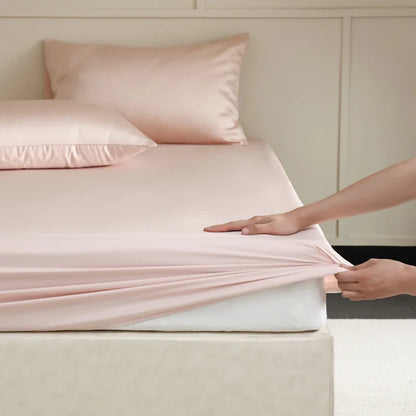 Mulberry Silk Bed Sheet Set - Hypoallergenic, Breathable Luxury Bedding