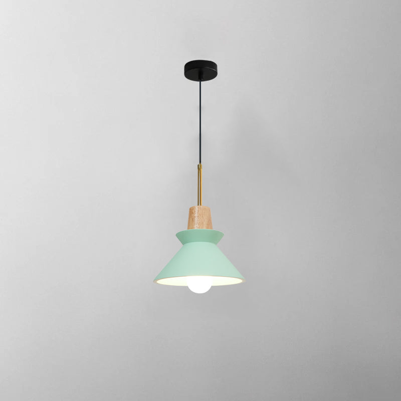 Pendant Lamp with Nordic Halo Design