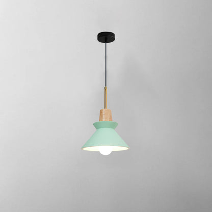 Pendant Lamp with Nordic Halo Design