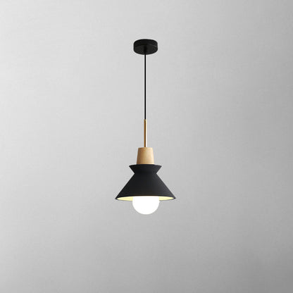 Pendant Lamp with Nordic Halo Design