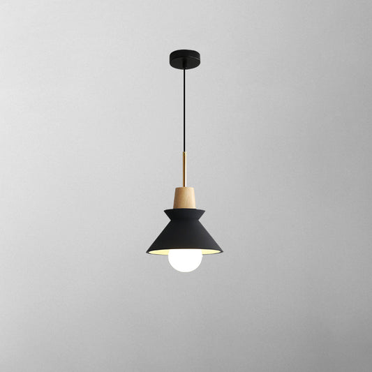 Pendant Lamp with Nordic Halo Design