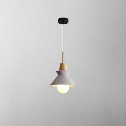 Pendant Lamp with Nordic Halo Design