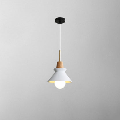 Pendant Lamp with Nordic Halo Design