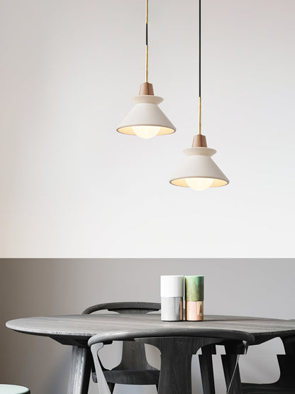 Pendant Lamp with Nordic Halo Design