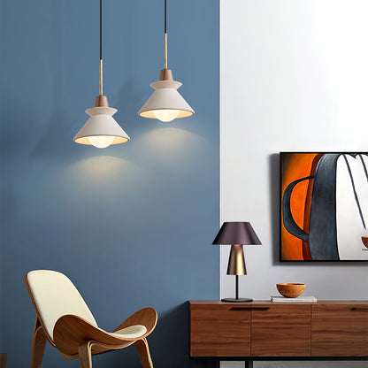 Pendant Lamp with Nordic Halo Design