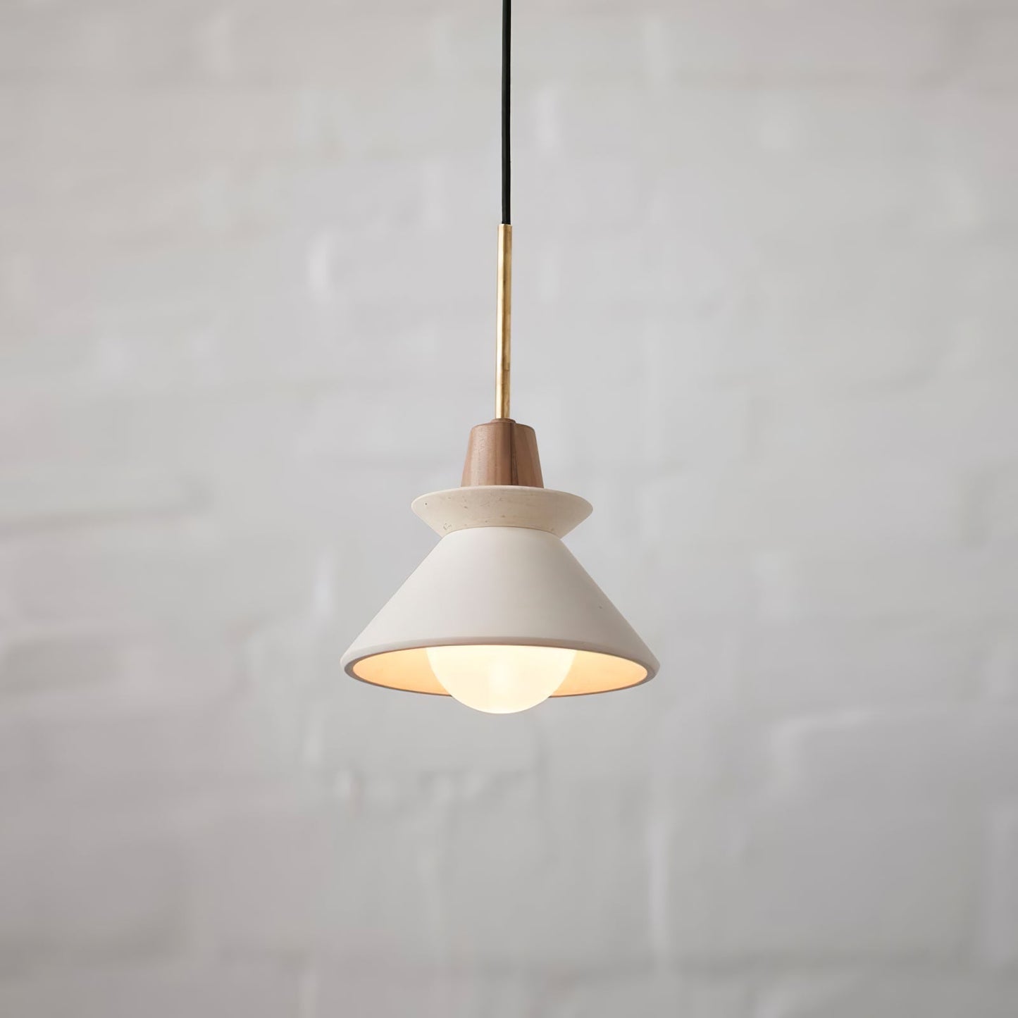 Pendant Lamp with Nordic Halo Design