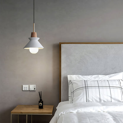 Pendant Lamp with Nordic Halo Design