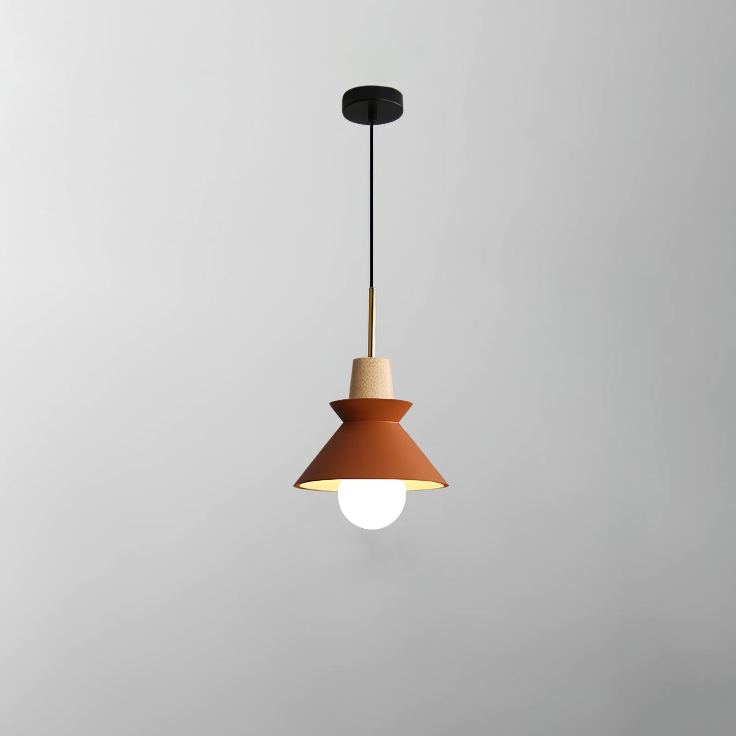 Pendant Lamp with Nordic Halo Design