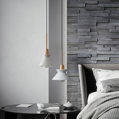 Pendant Lamp with Nordic Halo Design