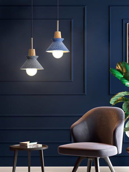 Pendant Lamp with Nordic Halo Design
