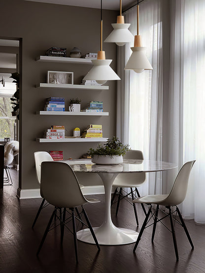 Pendant Lamp with Nordic Halo Design