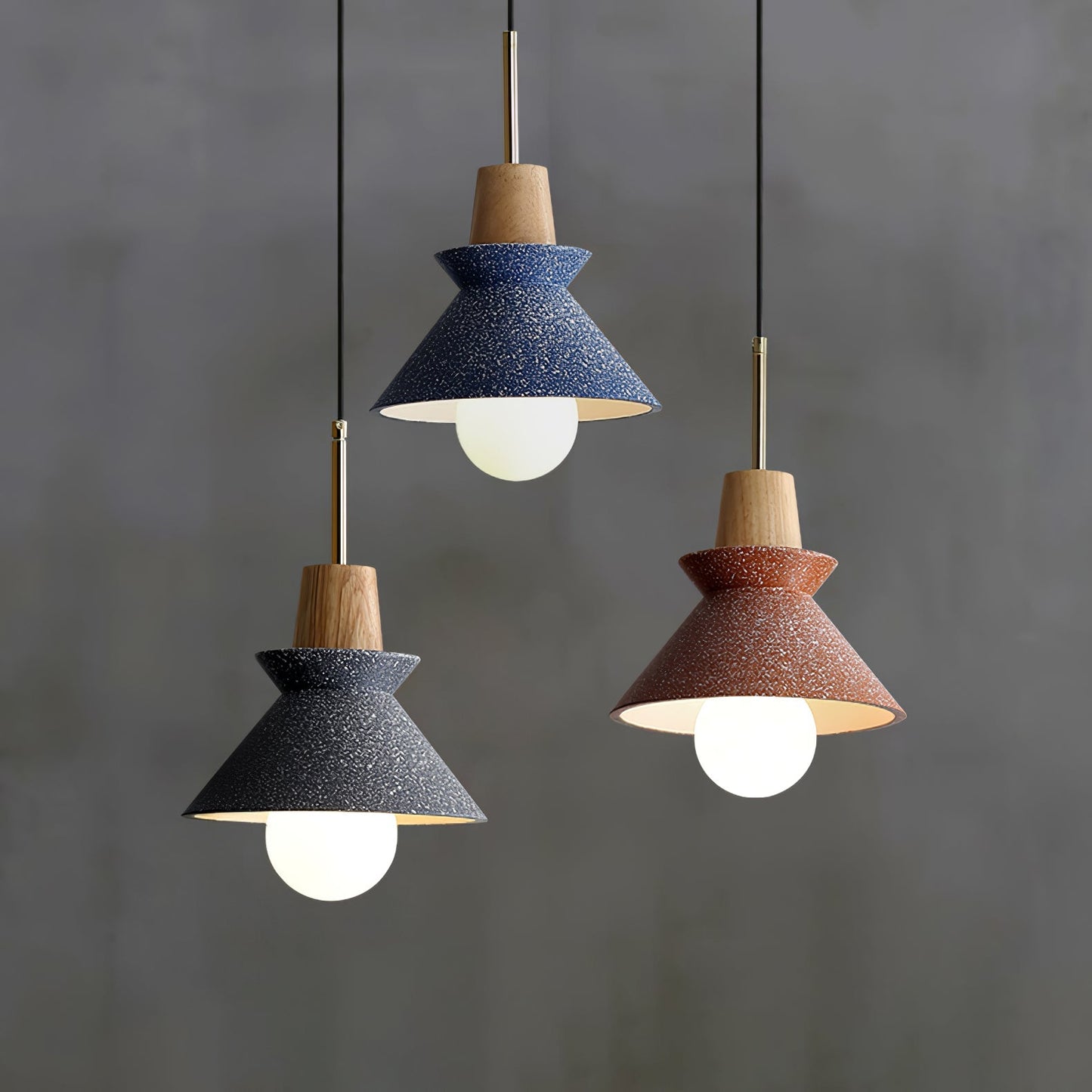 Pendant Lamp with Nordic Halo Design