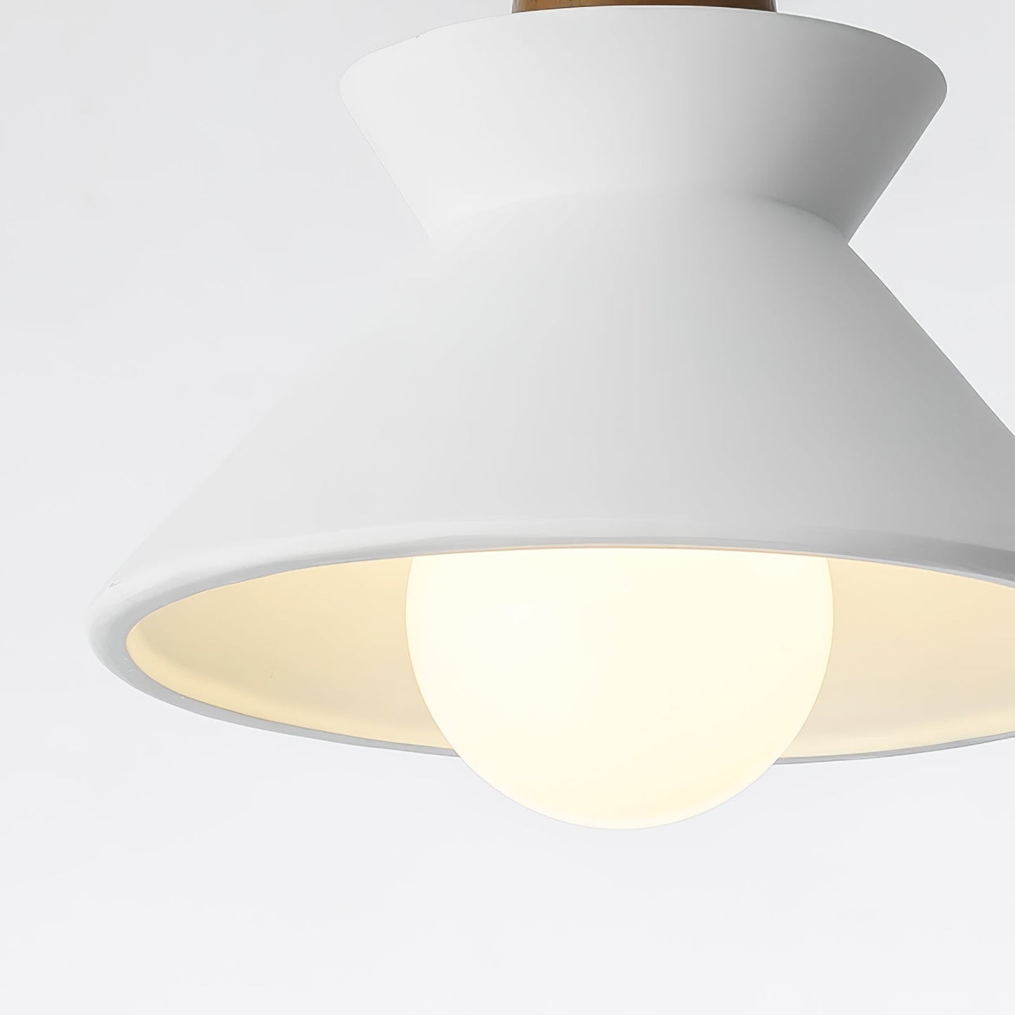 Pendant Lamp with Nordic Halo Design