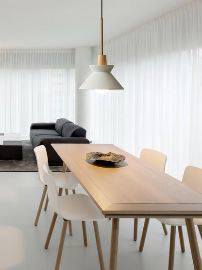 Pendant Lamp with Nordic Halo Design