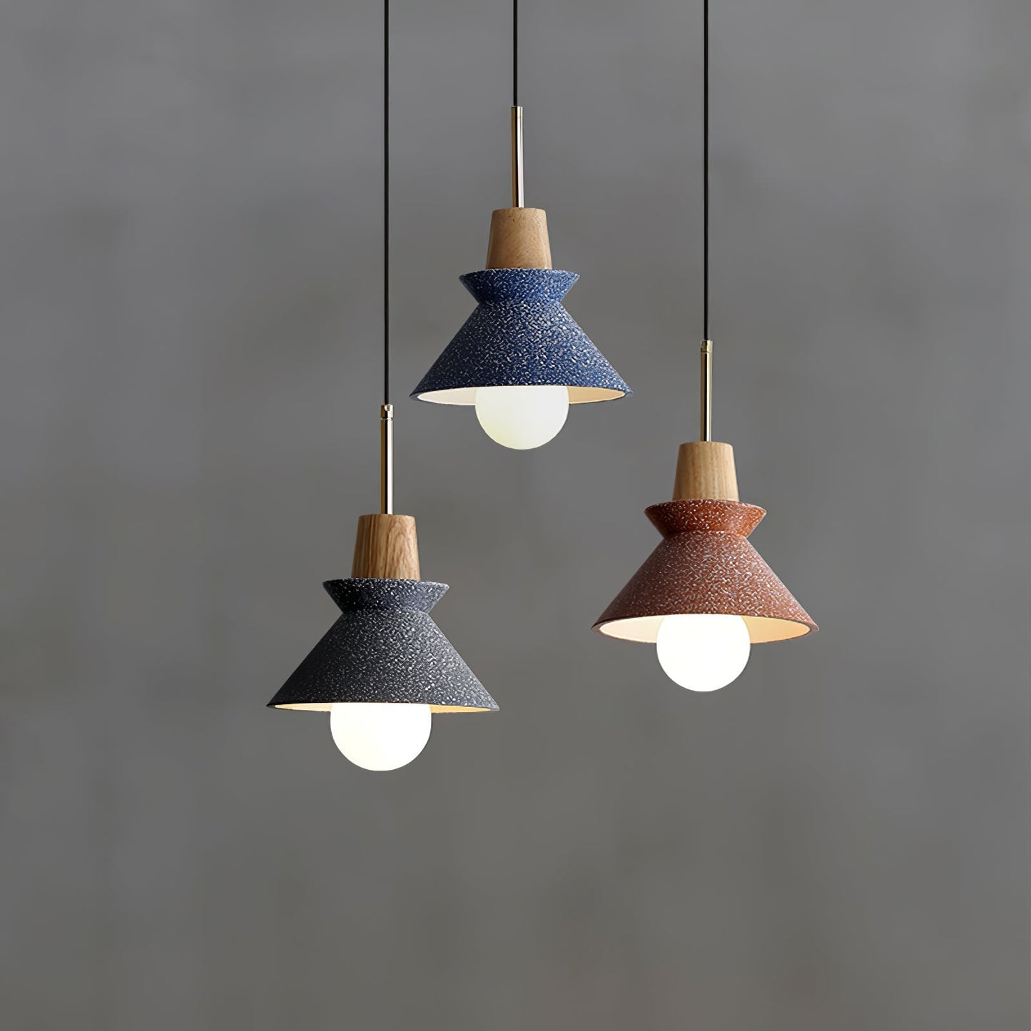 Pendant Lamp with Nordic Halo Design
