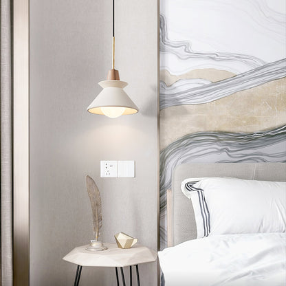 Pendant Lamp with Nordic Halo Design