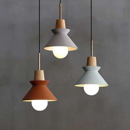 Pendant Lamp with Nordic Halo Design