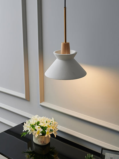 Pendant Lamp with Nordic Halo Design