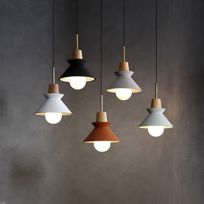 Pendant Lamp with Nordic Halo Design