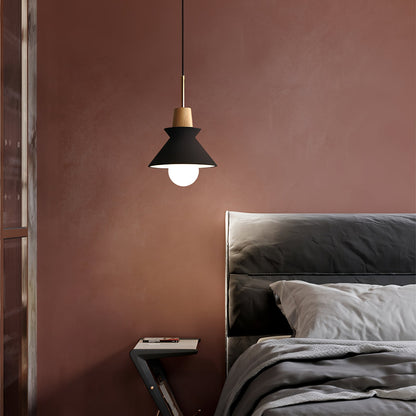 Pendant Lamp with Nordic Halo Design