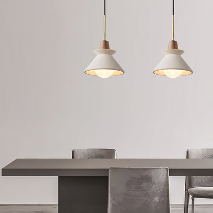 Pendant Lamp with Nordic Halo Design