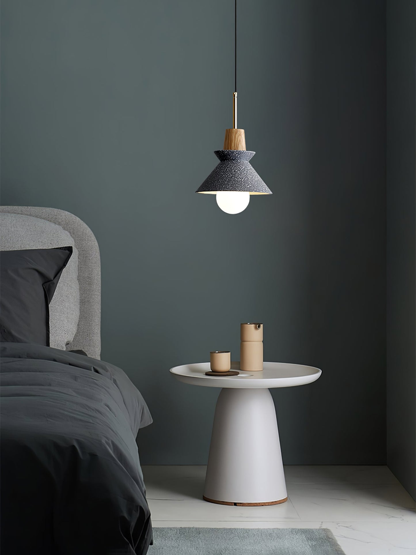 Pendant Lamp with Nordic Halo Design