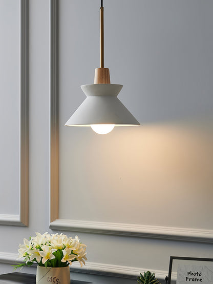 Pendant Lamp with Nordic Halo Design