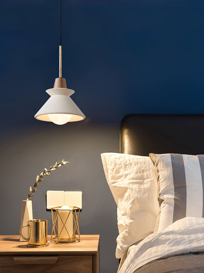 Pendant Lamp with Nordic Halo Design