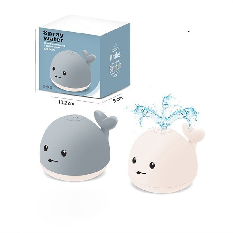 Water Sprinkler Whale Bath Toy