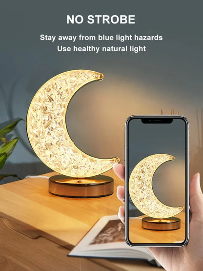 3D Touch Dimmer Lamp | 3 Color Options | USB Rechargeable & Portable
