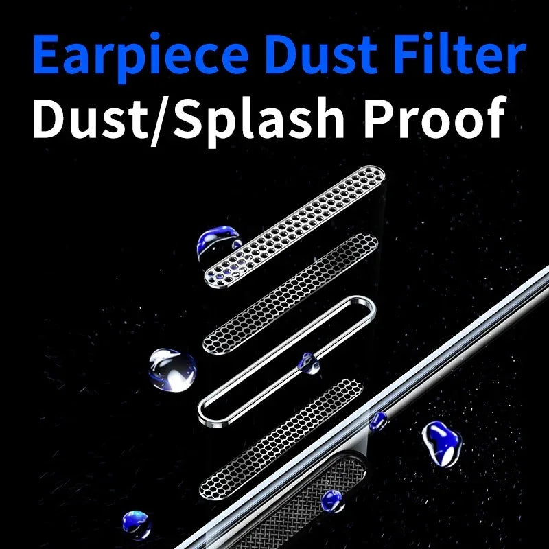 Bubble-Free Screen Shield with Automatic Cleaning