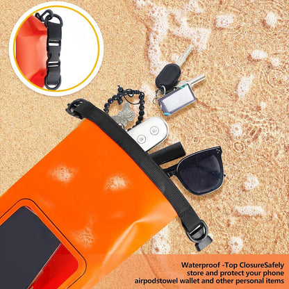Waterproof Pouch for Touchscreen Devices - Compact and Durable for Outdoor Use