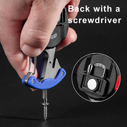 7-in-1 Keychain Camping Lamp for Survival Use
