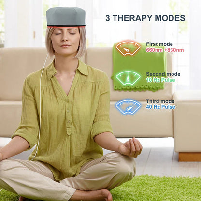 Portable Light Therapy Cap for Hair Growth