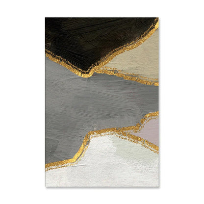Chic Geometric Canvas Art for Modern Living Spaces