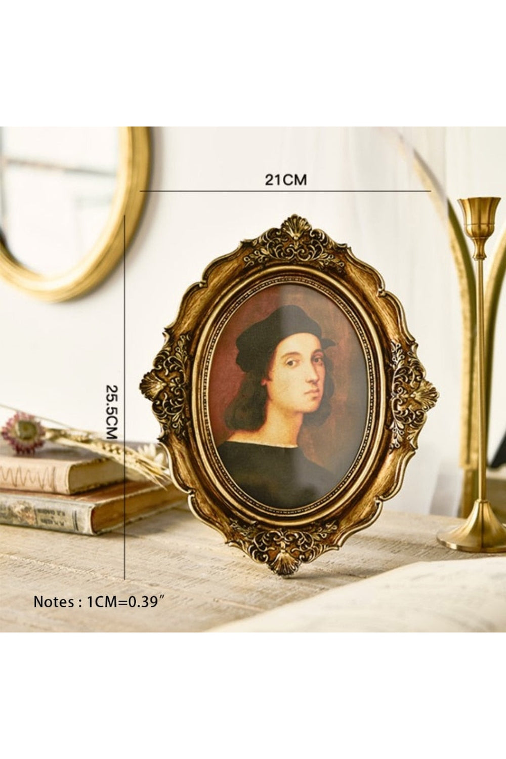 Elegant Resin Picture Frame for Timeless Decor