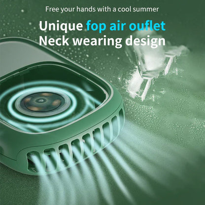 Portable Rechargeable Neck Fan | Comfort Anywhere with AeroBreeze