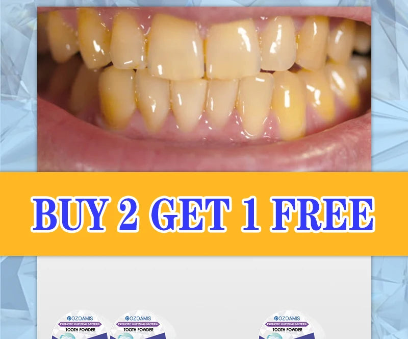 PureWhite Powder — Tooth Whitening + Plaque Removal Mineral Formula