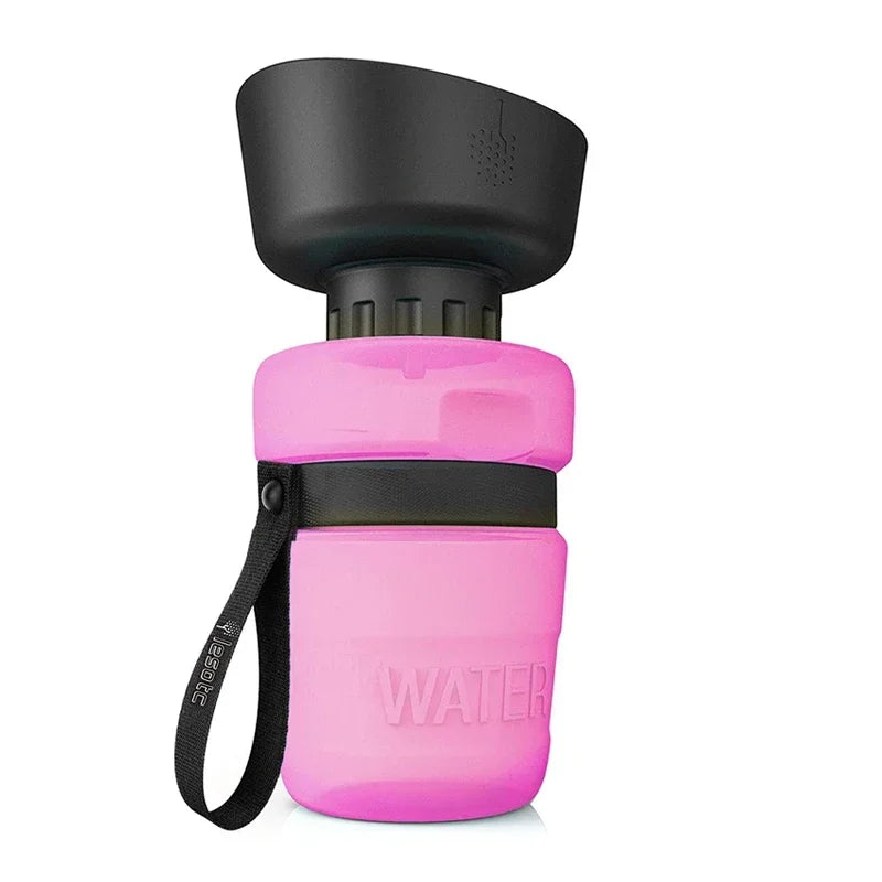 Collapsible Dog Water Bottle | Perfect for Road Trips or Walks