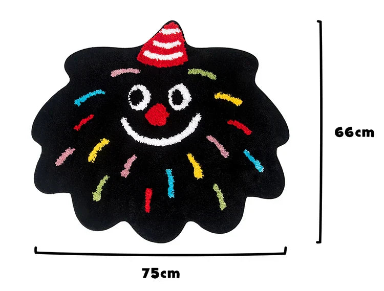 Monster Black Mat for Exercise and Yoga