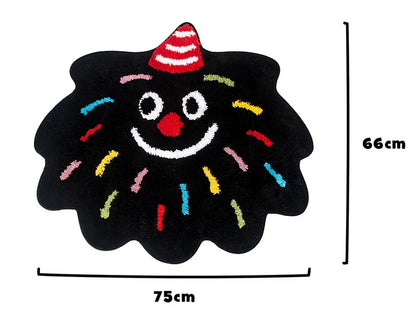 Monster Black Mat for Exercise and Yoga