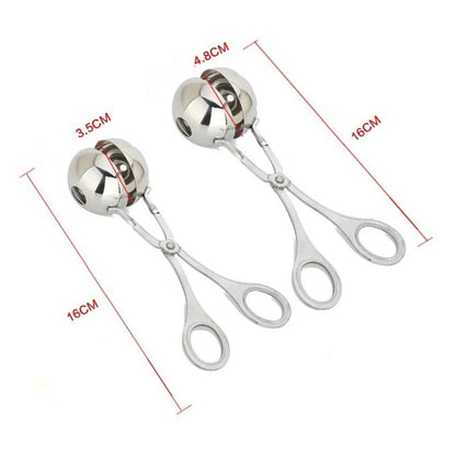 Perfectly Shaped Meatball Maker (+ 1 Bonus Mini Scoop)