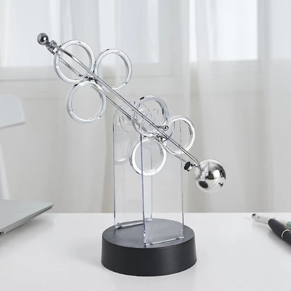 Spinning Perpetual Motion Pendulum Decorative Accent