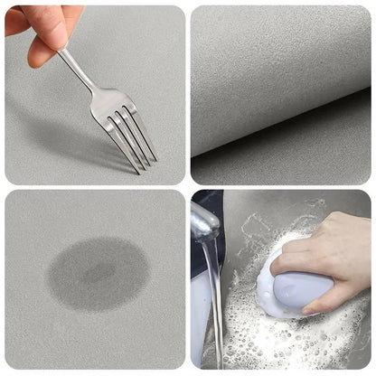 Washable Absorbent Carpet - SoftGrip Anti-slip Floor Rug for Any Area